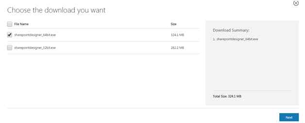 Select your platform